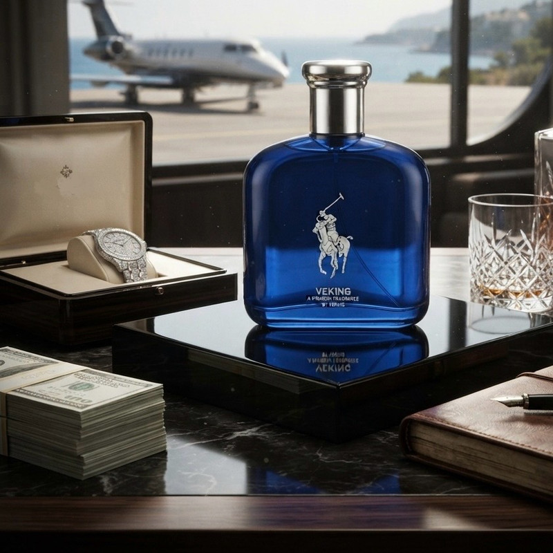 ادوتویلت مردانه وکینگ مدل پلو بلو POLO BLUE با رایحه معتدل حجم 125 میلی‌لیتر