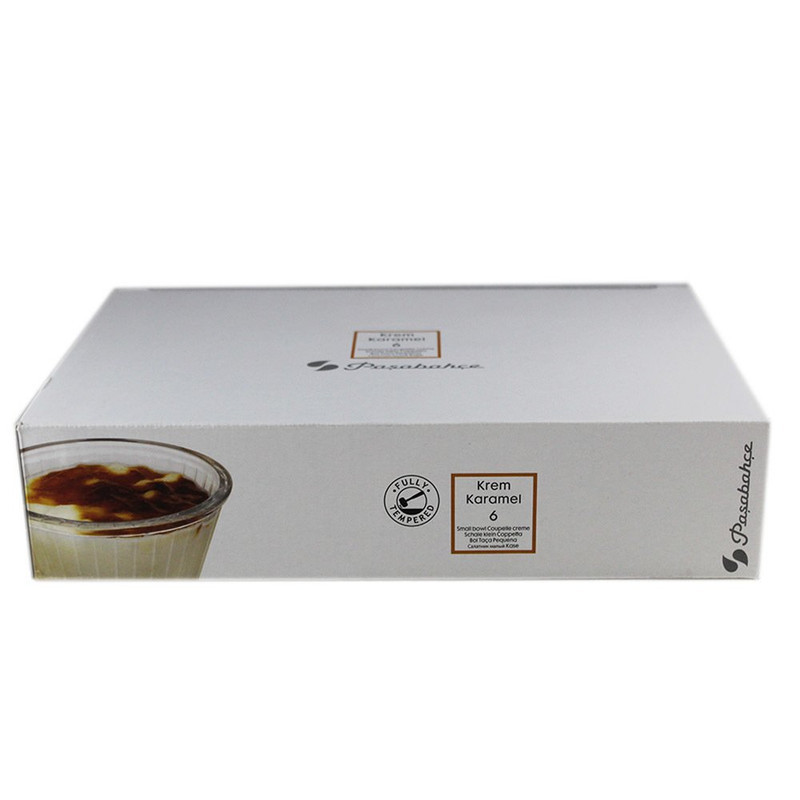 پیاله پاشاباغچه مدل Krem Karamel کد 53298 بسته 6 عددی