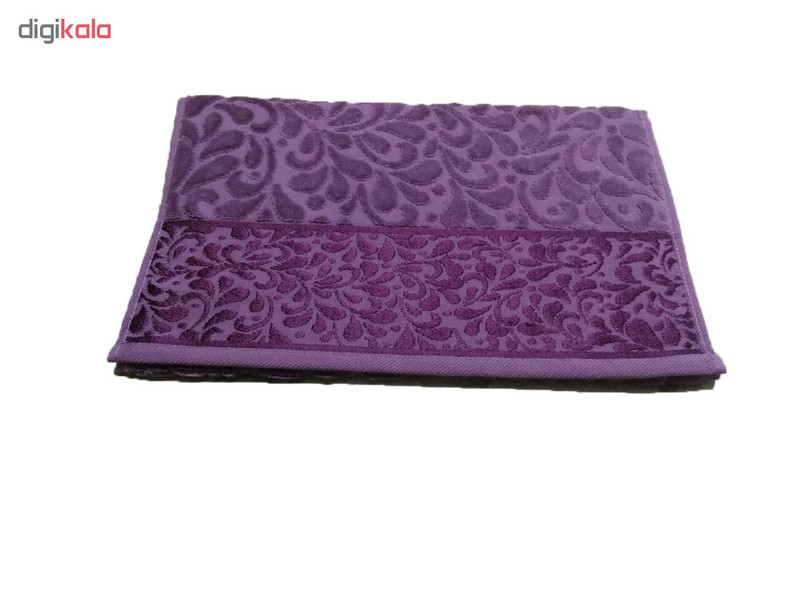 حوله دستی بهباف آذر مدل ترمه سایز 40 × 76 سانتی متر