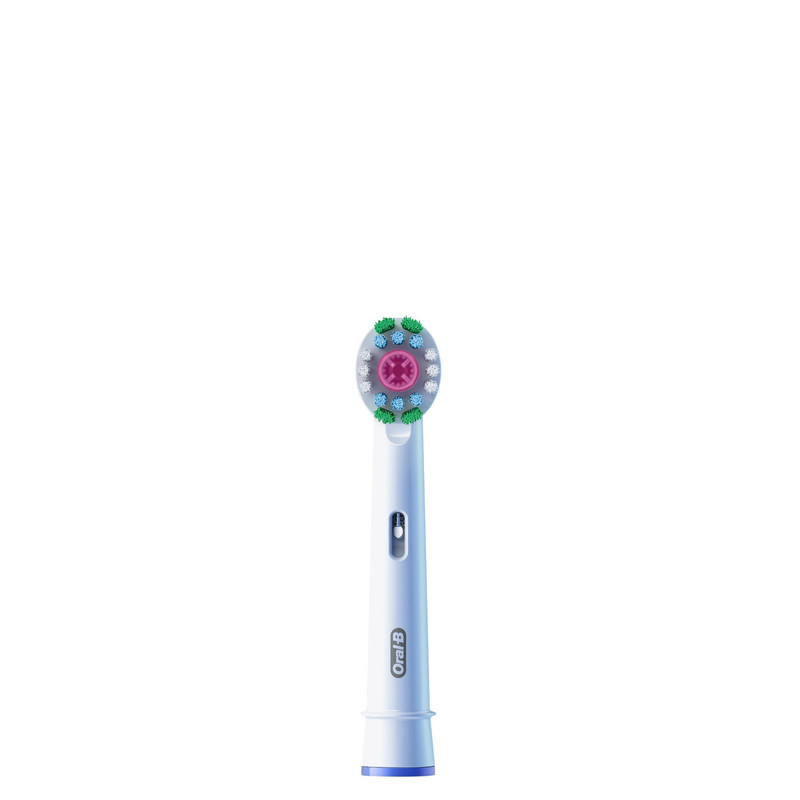 سری یدک مسواک برقی اورال-بی مدل PRO 3D White بسته 2 عددی