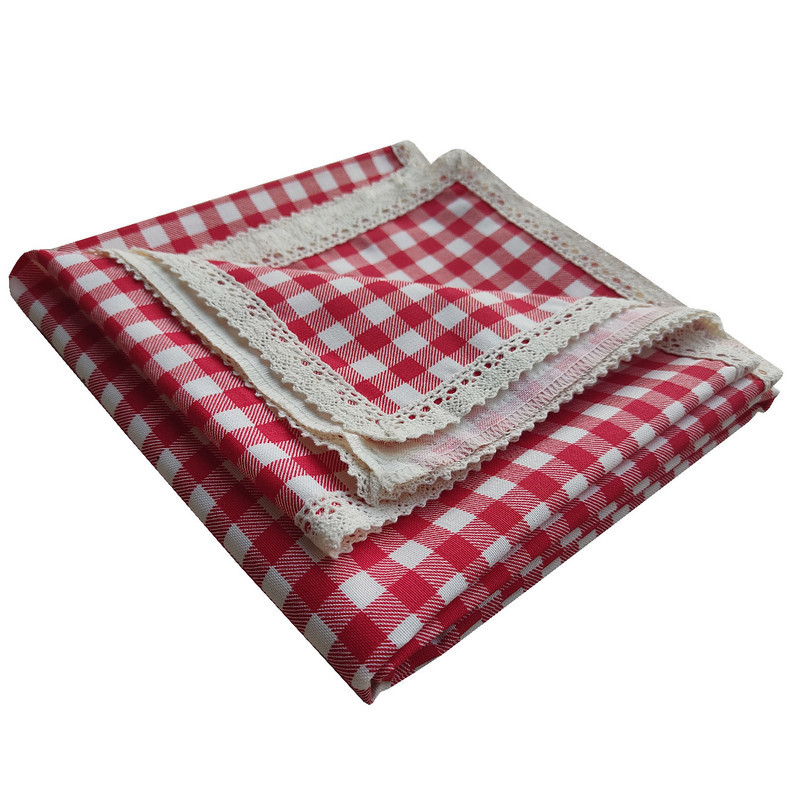 سفره 4 نفره نساجی دُر هنر یزد مدل توپی cotton-ghm سایز 90×90 سانتی متر