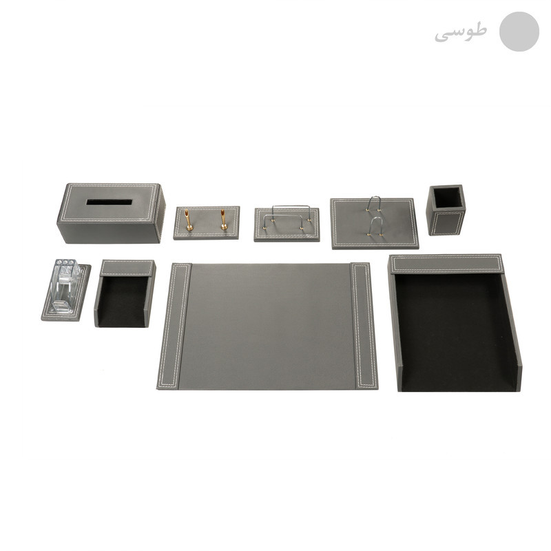 ست لوازم اداری رومیزی مدل V902 مجموعه 9 عددی