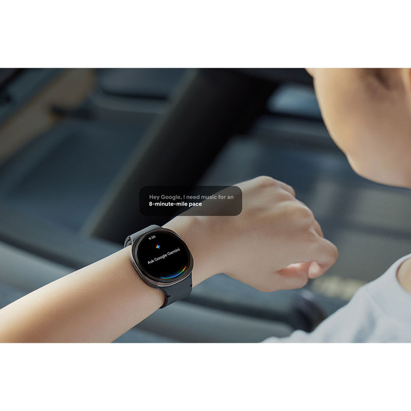 ساعت هوشمند 44 میلی‌متری سامسونگ مدل Galaxy Watch 8 با بند پلاستیکی