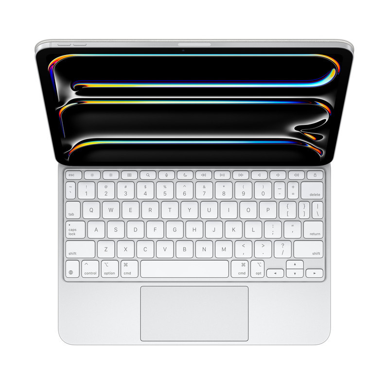 کیبورد تبلت اپل مدل Magic مناسب برای iPad Pro نسل M4 سایز 11 اینچی