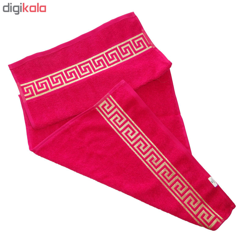 حوله دستی آذرریس تبریز کد 142 سایز 40 × 75 سانتی متر