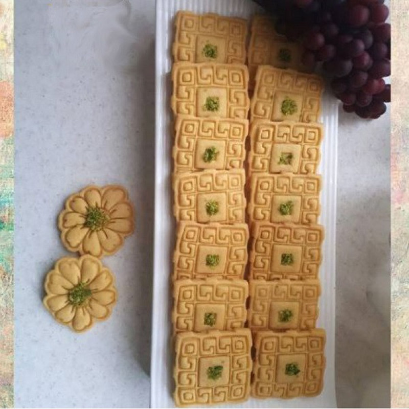 کاتر خمیر و شیرینی به گز مدل کتیبه مجموعه 2 عددی