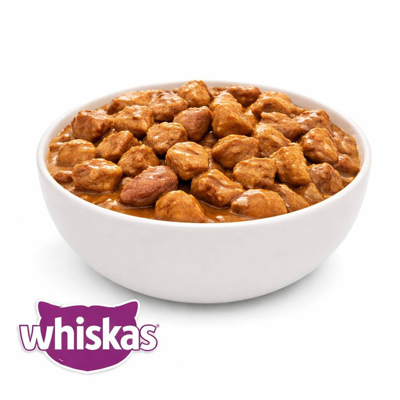 پوچ گربه بالغ ویسکاس مدل 7+ Ragout طعم مرغ وزن 75 گرم