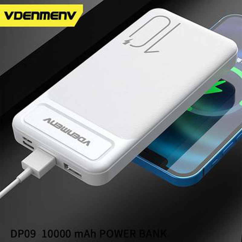 پاوربانک دنمن مدل DP09 ظرفیت 10000 میلی آمپر ساعت