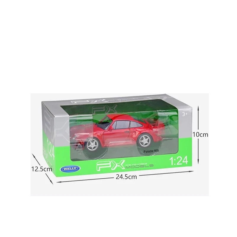 ماکت ماشین ولی مدل PORSCHE 959