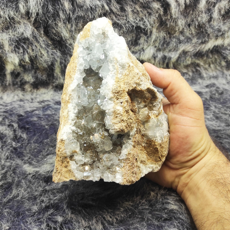 سنگ راف مدل کریستالی سلستین کد SS910