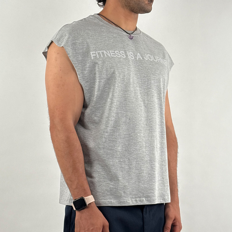 تاپ مردانه مدل باکسی FITNESS