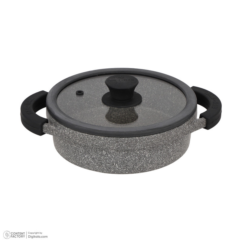 سرویس قابلمه و تابه گرانیت 11 پارچه زرساب مدل مونارک پلاس کد MP8500