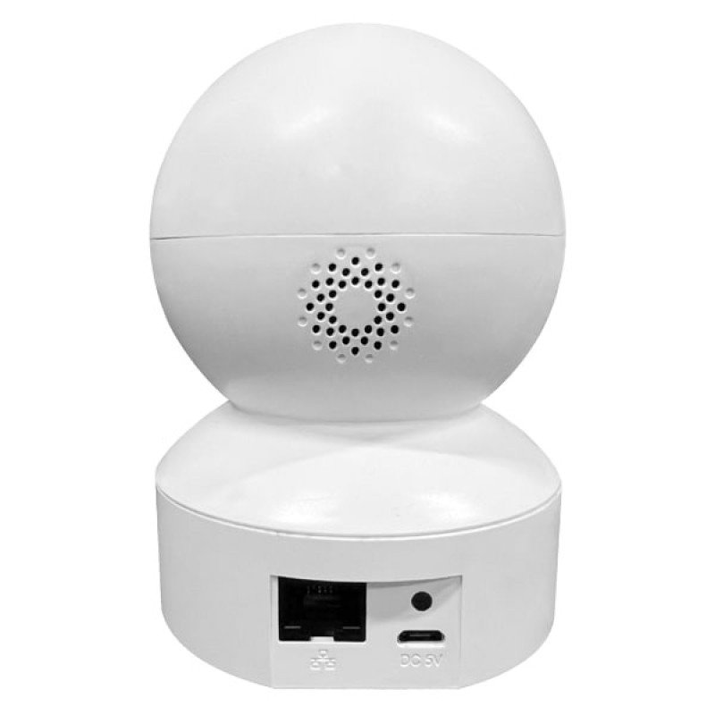 دوربین مداربسته تحت شبکه برایتون مدل IOT-74P8M رزولوشن 4 مگاپیکسل، اتصال LAN و وای فای، برد IR تا 10 متر، قابلیت چرخش Pan و Tilt، ردیابی هوشمند حرکتی و تشخیص گریه، مکالمه دوطرفه و پشتیبانی از کارت حافظه تا 512 گیگابایت