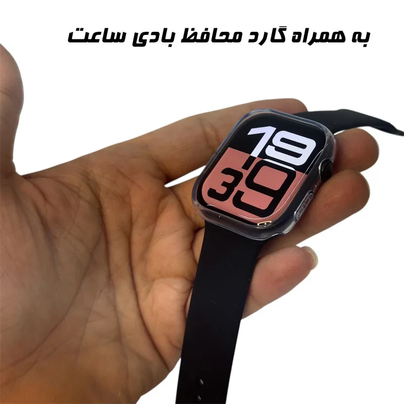 ساعت هوشمند 49 میلیمتری میکروویر مدل Watch11X با بند سیلیکونی