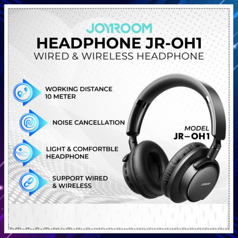 هدست بی سیم جوی روم مدل JR-OH1