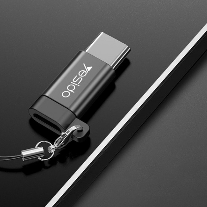 مبدل microUSB به USB-C یسیدو مدل GS04