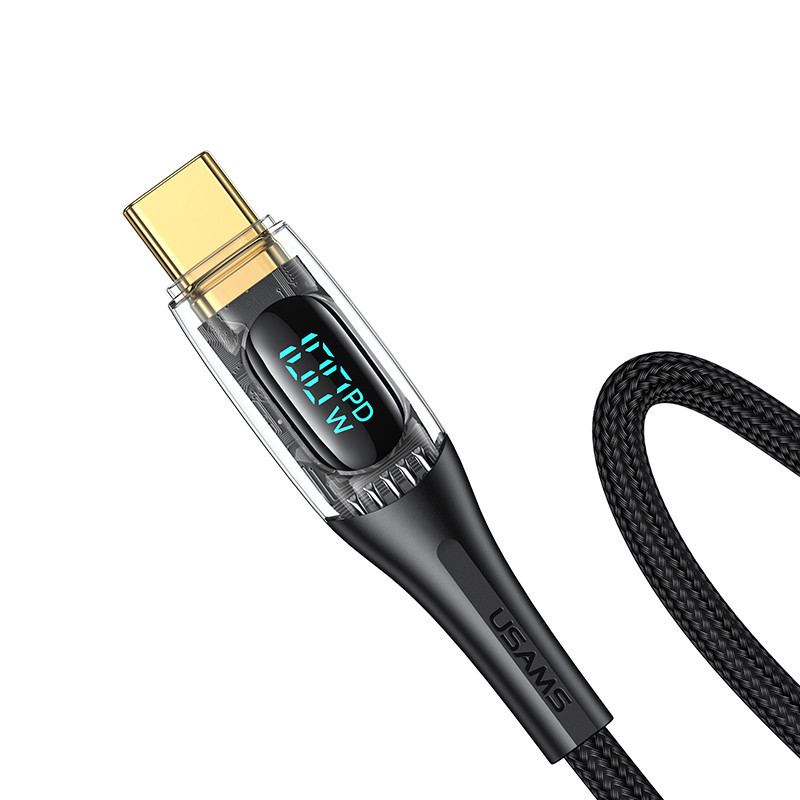 کابل تبدیل USB-C به USB-C یوسمز مدل Sj590 طول 1.2 متر
