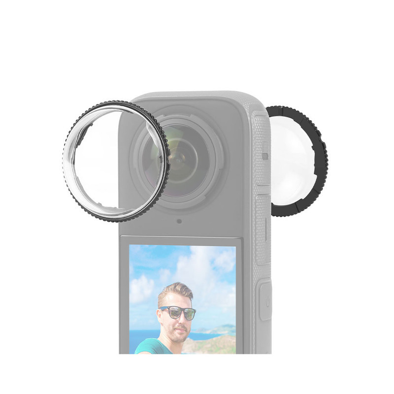 محافظ لنز پلوز مدل Lens Guard Protective PU989T  مناسب دوربین Insta360 X4