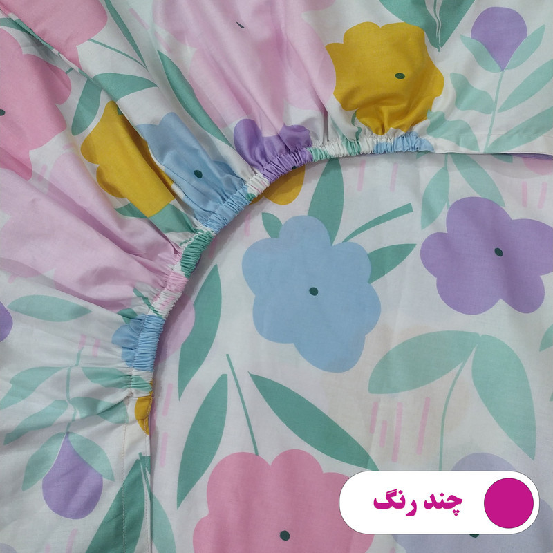 ملحفه کودک پانیذ پود مدل اسپرینگ کد P102-1 یک نفره سایز 70x130 سانتی متر