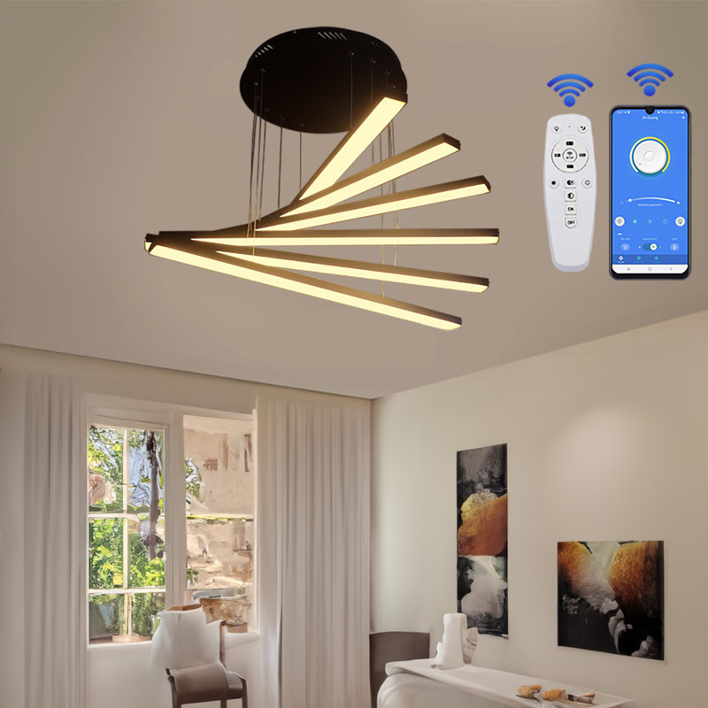 لوستر مدل مدرن سرو آویز کد SC6
