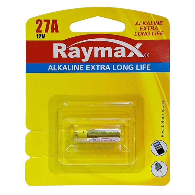 باتری 27A رایمکس مدل Alkalone extra long life بسته ۲ عددی