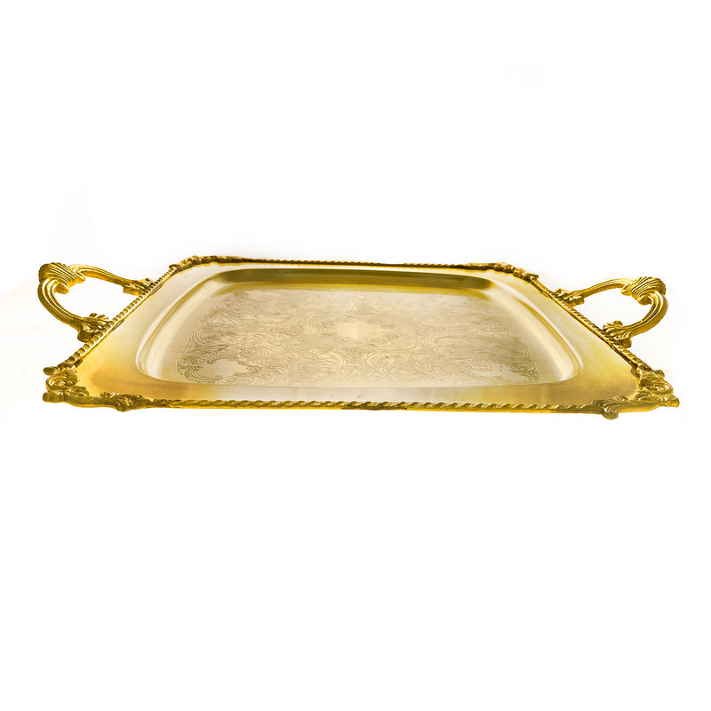 سینی مدل ترنج مربعی کد 8473