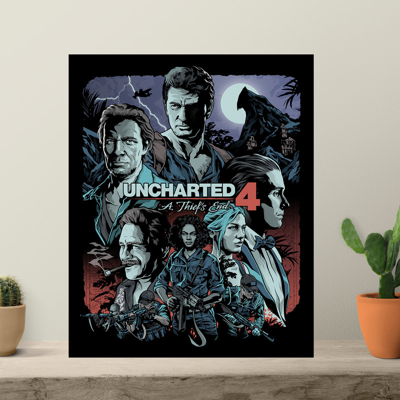 تابلو شاسی مدل گیمینگ آنچارتد 4  uncharted کد 1270
