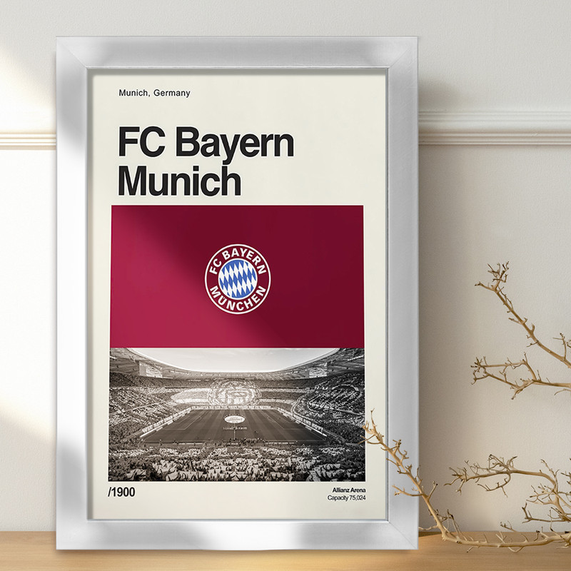 تابلو خندالو طرح بایرن مونیخ (Bayern Munich) کد F13882
