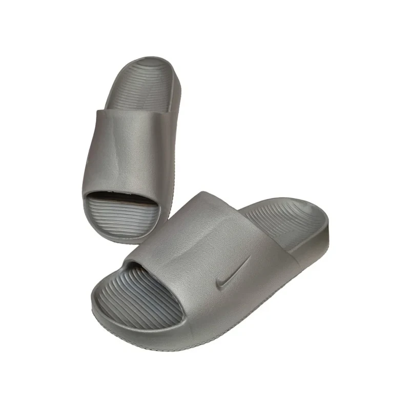 دمپایی مردانه زیتون مدل لژدار GRY-007