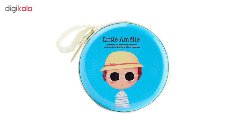 کیف هندزفری مدل LA05 طرح Little Amelie