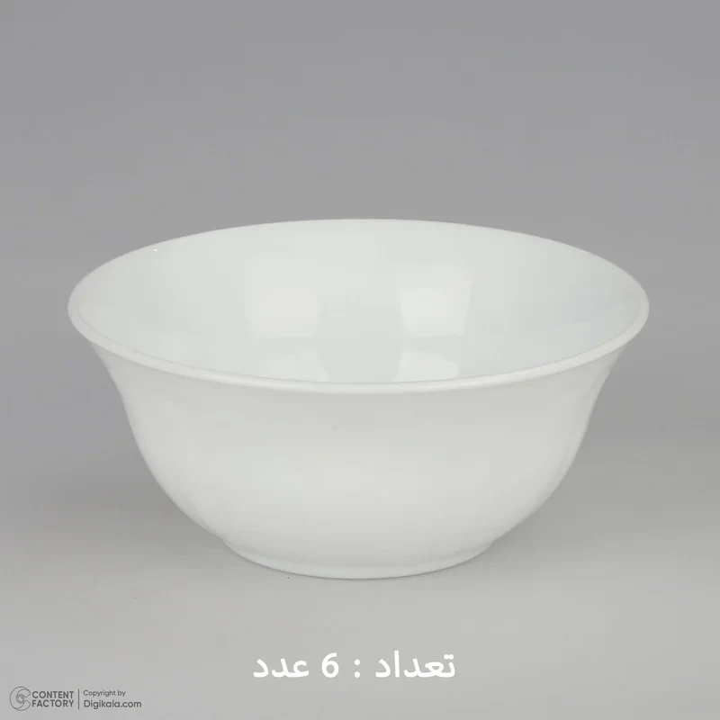 کاسه طرح دایره مدل 175 اپال - بسته 6 عددي