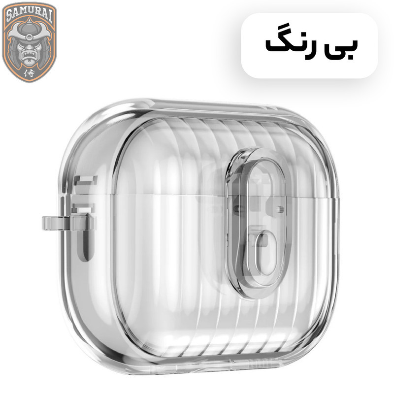 کاور سامورایی مدل Quad-40 مناسب برای کیس هدفون اپل Airpods 4  4 Pro