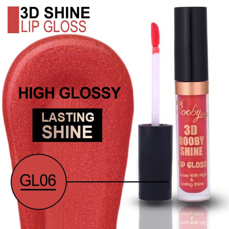 رژ لب مایع روبی سیما مدل GL06