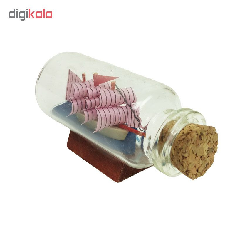 بطری تزئینی مدل کشتی