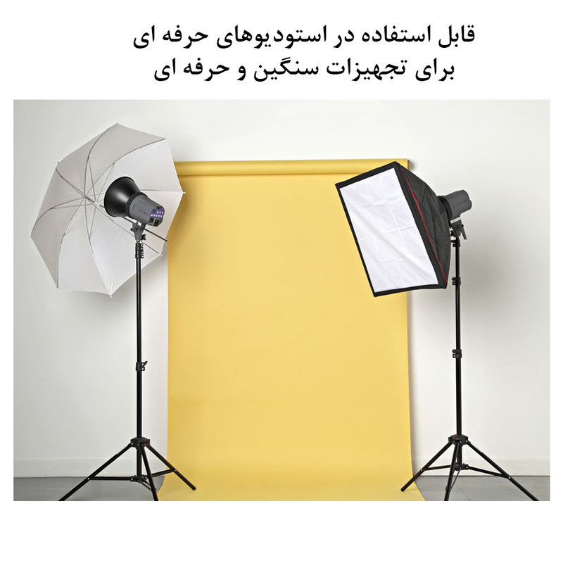 سه پایه نگهدارنده  نور زومی مدل Professional ZM 807