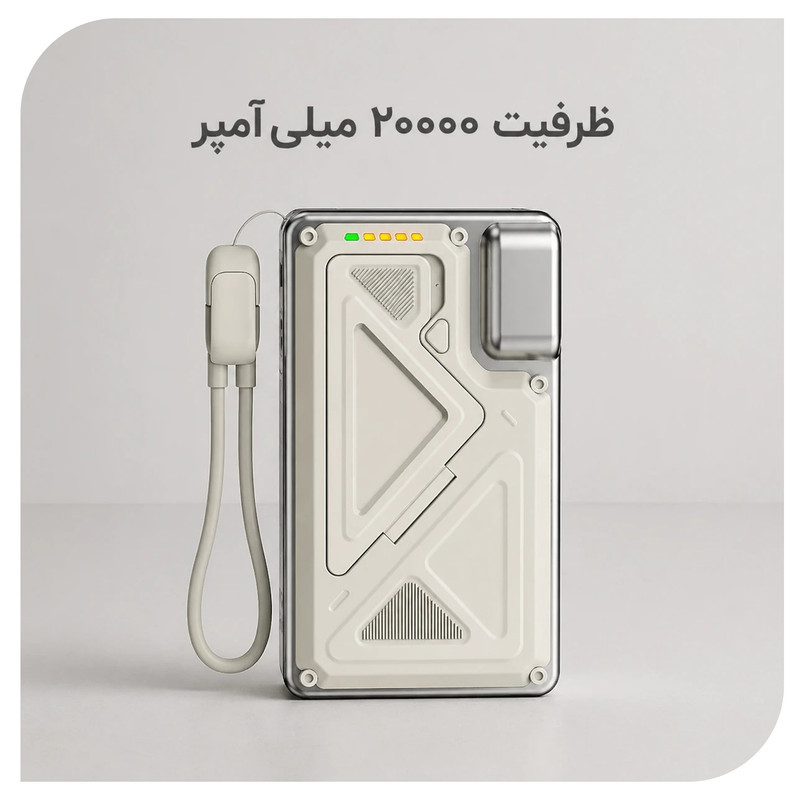 پاوربانک 35 وات نوکسو مدل  PN-8 ظرفیت 20000 میلی‌آمپرساعت