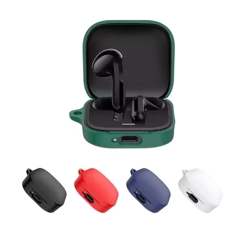 کاور آکوآرا مدل Silicone مناسب برای کیس هدفون شیائومی Redmi Buds 6 Active