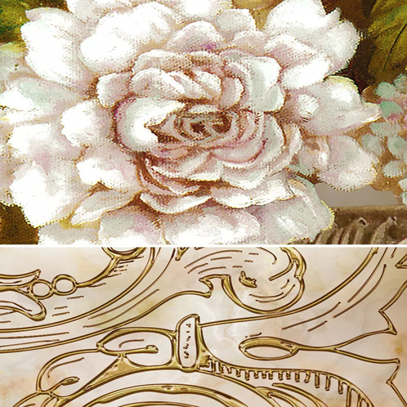 پوستر دیواری سه بعدی مدل گلدان DVRF1197