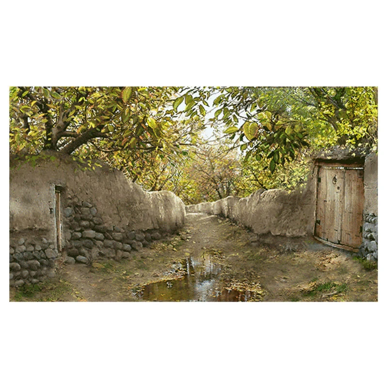 نخ و نقشه تابلوفرش طرح منظره کد 23231