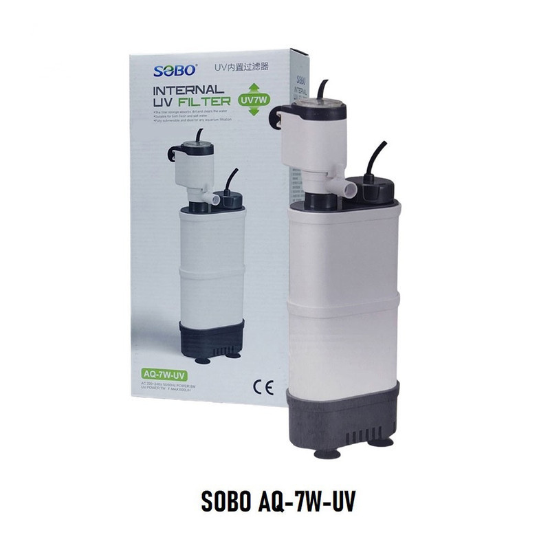 فیلتر داخلی آکواریوم سوبو مدل یووی دار AQ-7w-UV