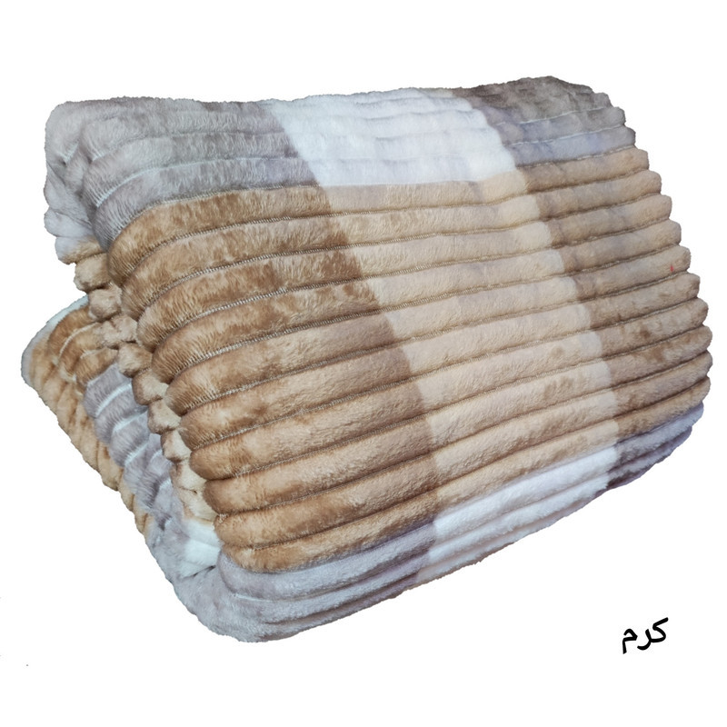 پتو مسافرتی مدل پلیسه سایز 240x220 سانتی متر
