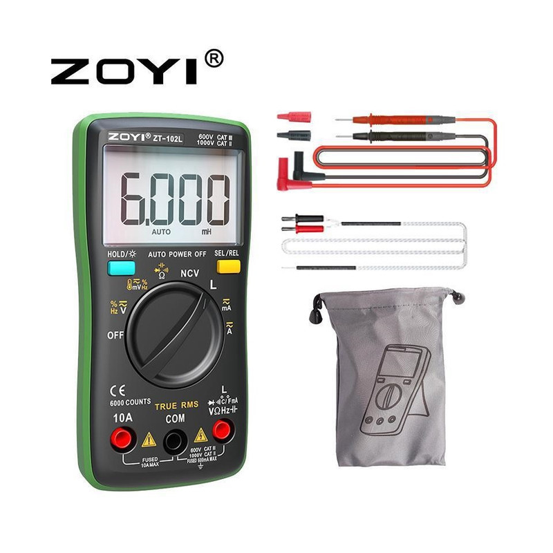ال سی آر متر و مولتی متر زویی مدل ZT-102L