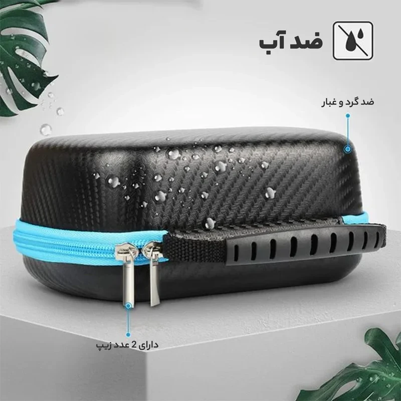 کیف حمل دسته بازی پلی استیشن 5 مدل PGTECH GP-506 به همراه روکش دسته و روکش آنالوگ