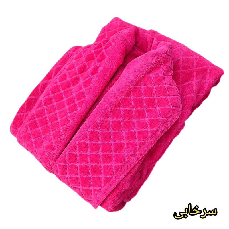 حوله پالتویی پاموک طرح تنپوش شطرنجی سایز 135