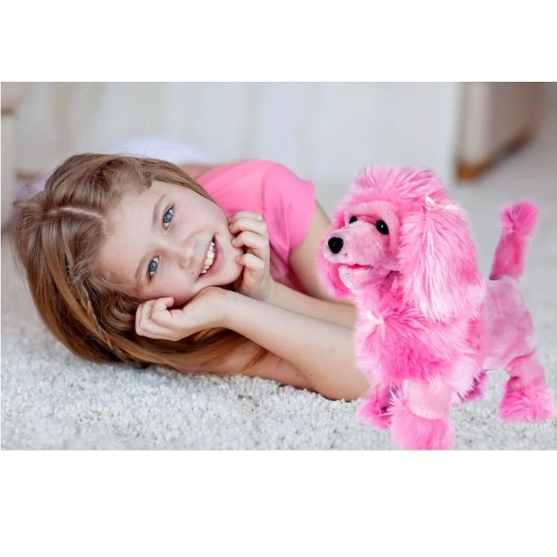 عروسک مدل سگ کنترلی طول 24 سانتی‌متر