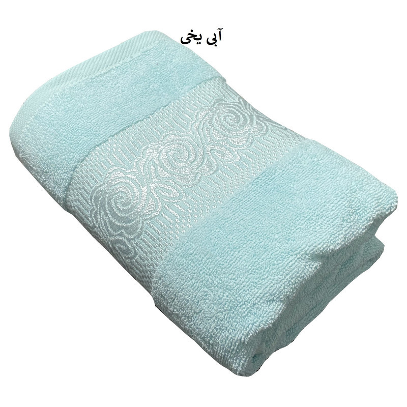 حوله دستی شایسته مدل روژان سایز 32×57 سانتی متر