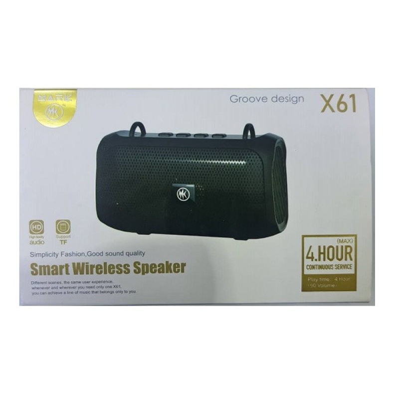 اسپیکر بلوتوثی قابل حمل مدل x61
