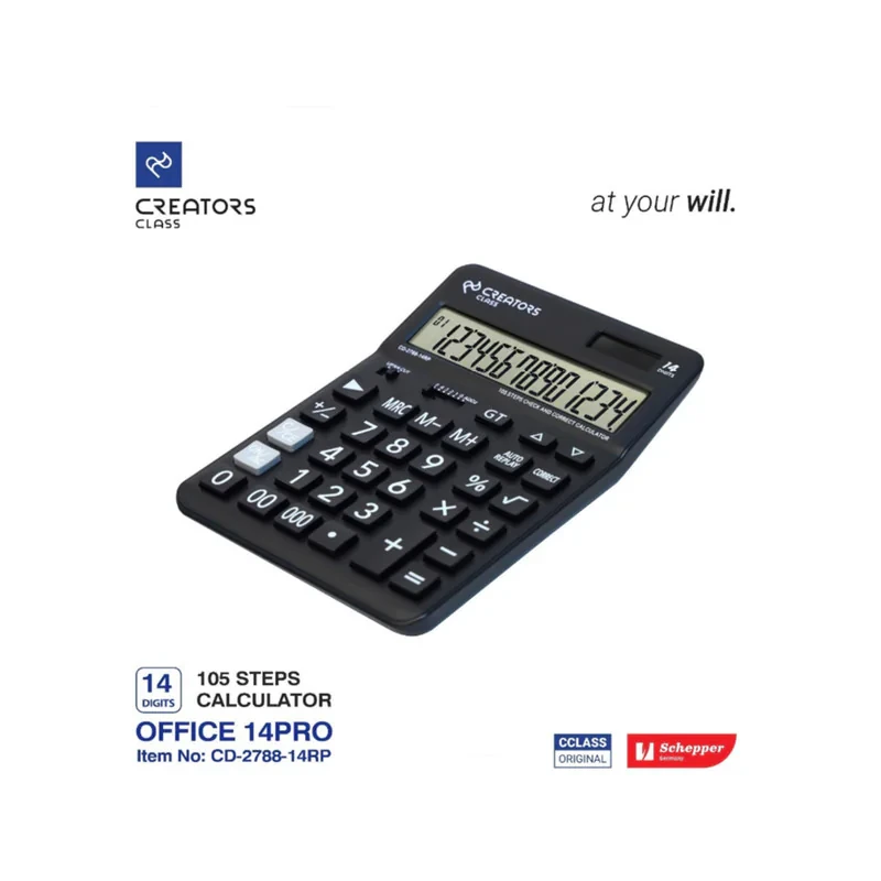 ماشین حساب سی کلاس ریتورز مدل CD-2788-14RP کد 14