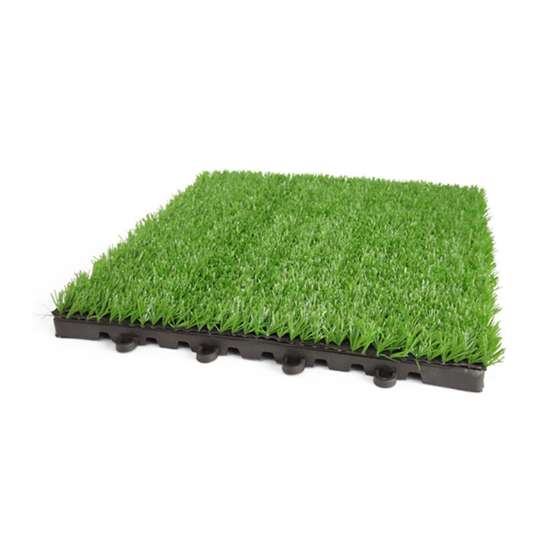 کفپوش مدل تایل چمن مصنوعی صدف سایز 30x30 سانتی متر
