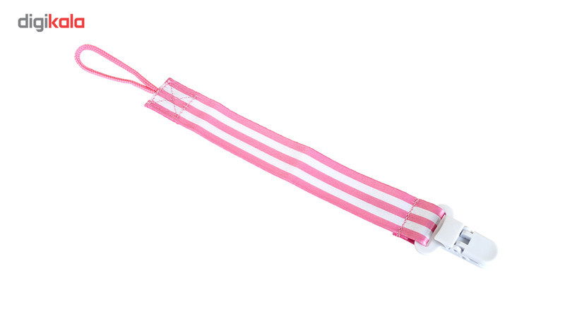 بند پستانک نیننو مدل Pink Stripes